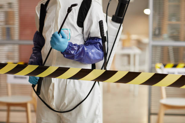 Professional Blood Cleanup technician working in Wilmington, NC